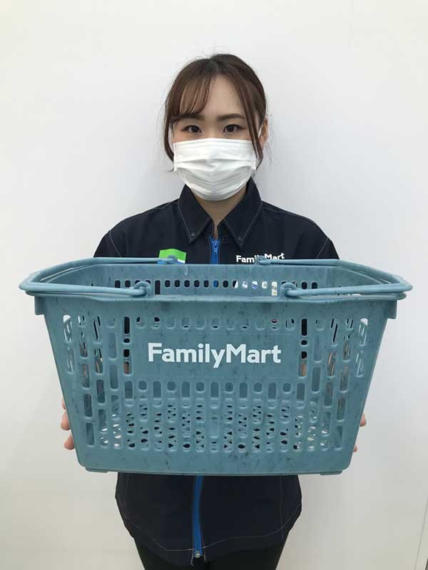 ファミリーマートの買い物かご