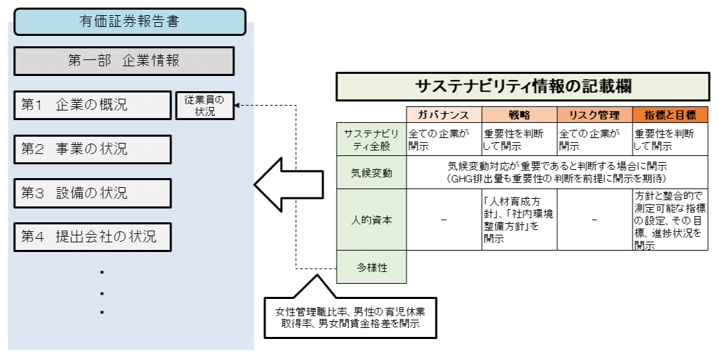 DWG報告の概要(サステナビリティ情報の開示拡充)