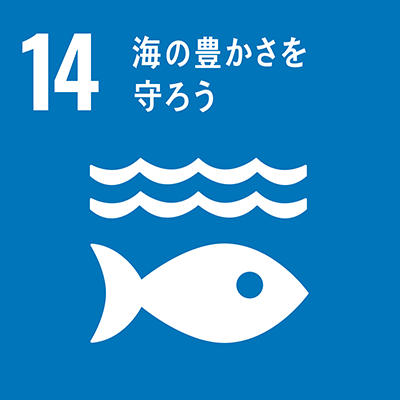 目標14「海の豊かさを守ろう」アイコン